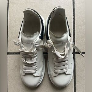 Alexander McQueen Oversized Sneakers White Black | Men’s Size 41 Designer